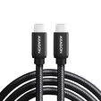 AXAGON BUCM2-CM30AB Charging Cable USB-C to USB-C 2.0, 3 m, PD 240 W 5 A, ALU - Black image number null