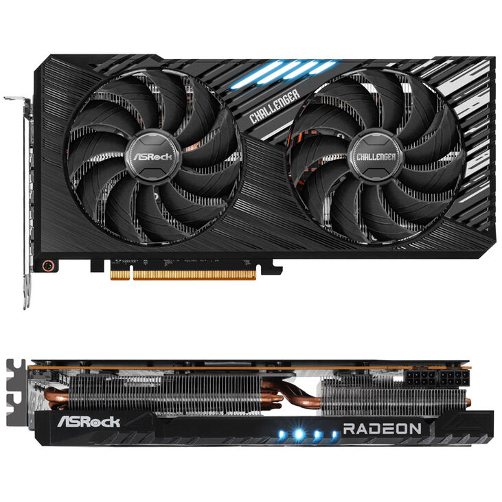 ASRock Radeon RX 7800 XT Challenger 16GO, 16384 MB GDDR6 image number 2