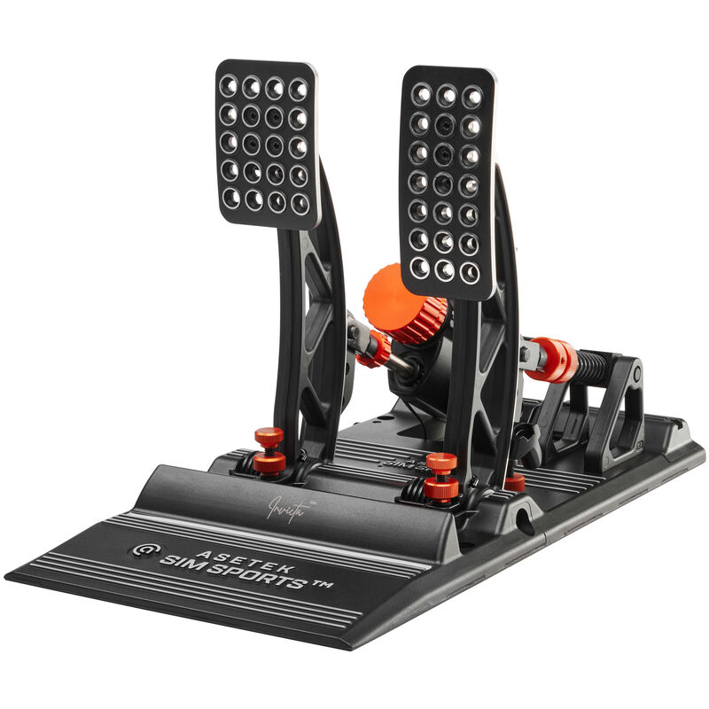 Asetek SimSports Invicta THORP II Pedalset - schwarz