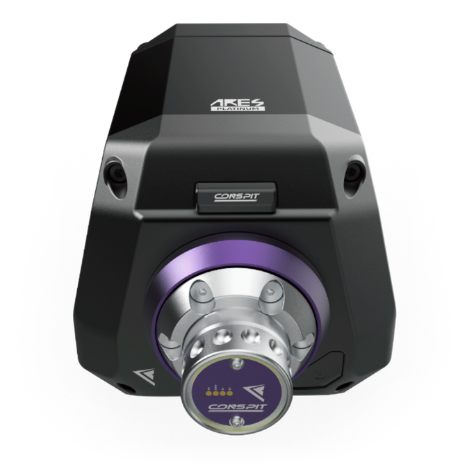 Conspit ARES 20 Platinum CDR Wheelbase, 20Nm, Quick-Release, 23-Bit Encoder - black image number 1