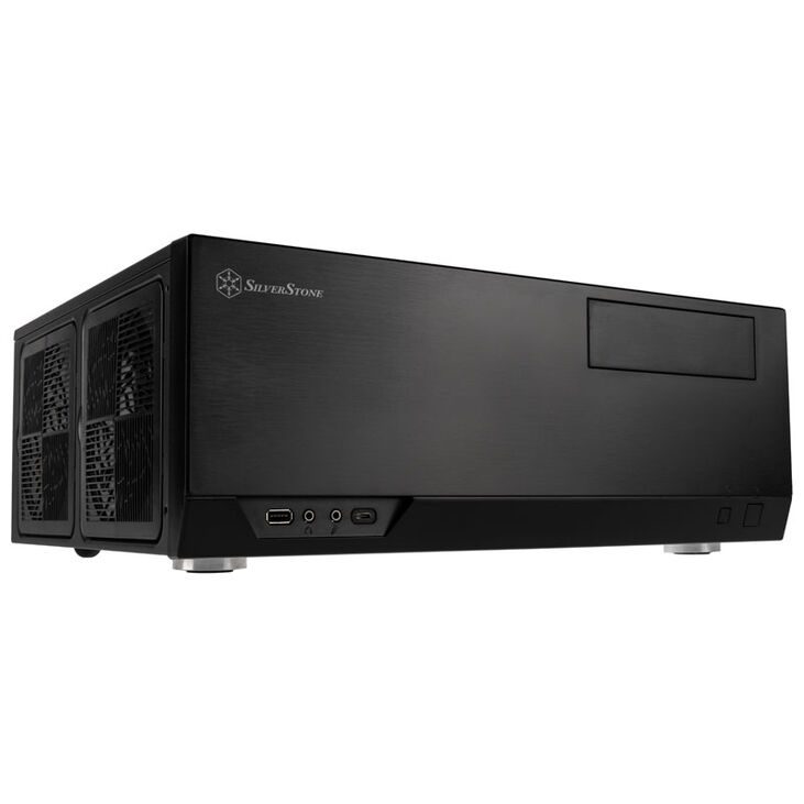 SilverStone SST-GD09-C USB 3.0 Grandia Desktop - schwarz image number 0