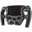 VPG Sim Mission Sim Steering Wheel, 5-inch Touch Display, ARGB, 290mm - Black image number null
