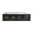 Akasa USB 3.1 Gen2 and Quick Charge Panel 3.5 inch - black image number null