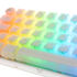 Ducky One 3 Aura White SF Gaming Tastatur, RGB LED - MX-Blue image number null