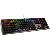 Ducky Shine 7 PBT Gaming Tastatur, MX-Speed-Silver, RGB LED - gunmetal