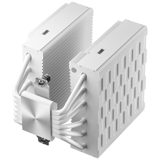 Sudokoo SK620V CPU Cooler, Dual Tower - 2x 120mm, white image number 5