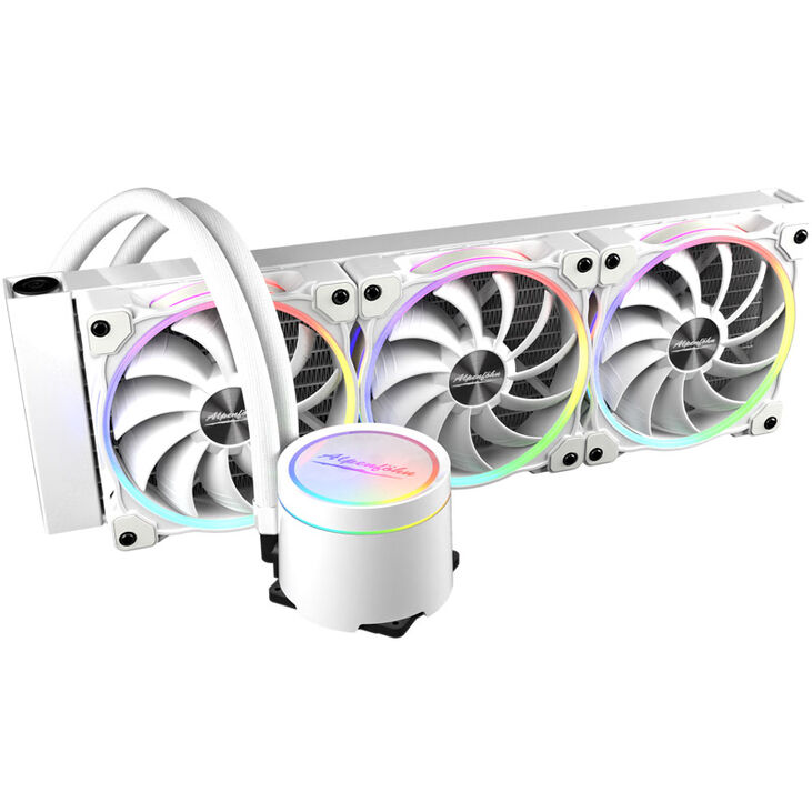 Alpenföhn Glacier Water 360 ARGB AIO Cooler - 360 mm, white image number 2