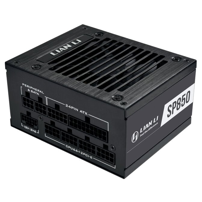 Lian Li SP850 V2 Gold Power Supply, modular, ATX 3.1 - 850 Watts, black image number 1