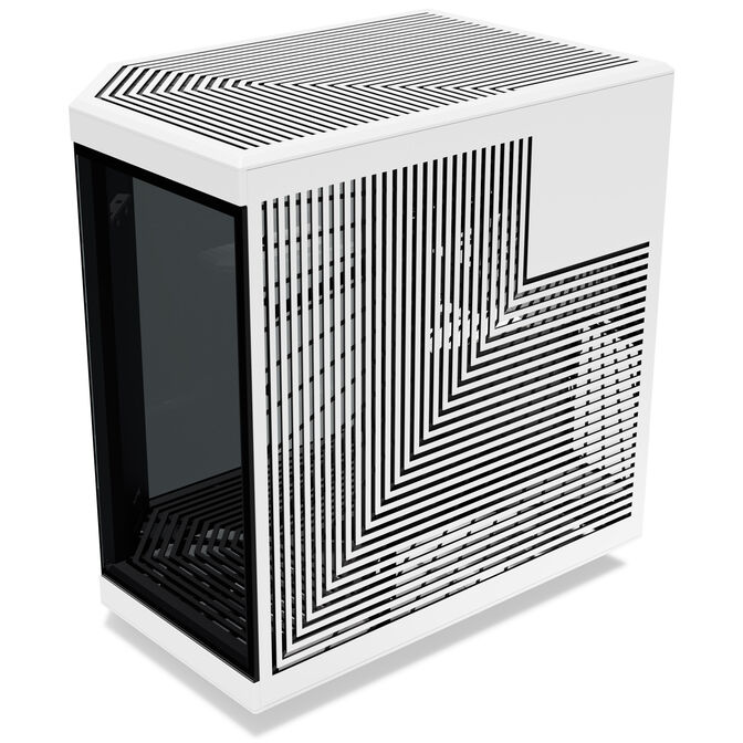 Hyte Y70 Touch Infinite PC case, mid tower, ATX, tempered glass - Panda image number 4