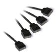 Alphacool Y-Splitter aRGB 3-pin to 4x 3-pin 30cm - black image number null