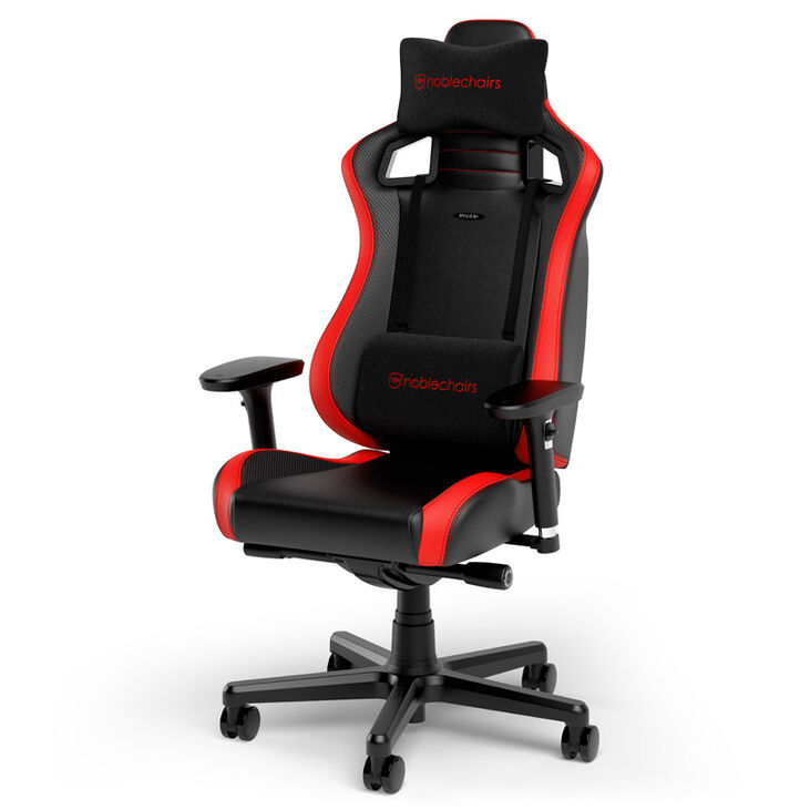 noblechairs EPIC Compact Gaming Chair  - Black/Carbon/Red image number 2