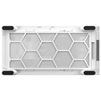 Antec Flux PC Case, Mid Tower, E-ATX, Tempered Glass &ndash; white image number null