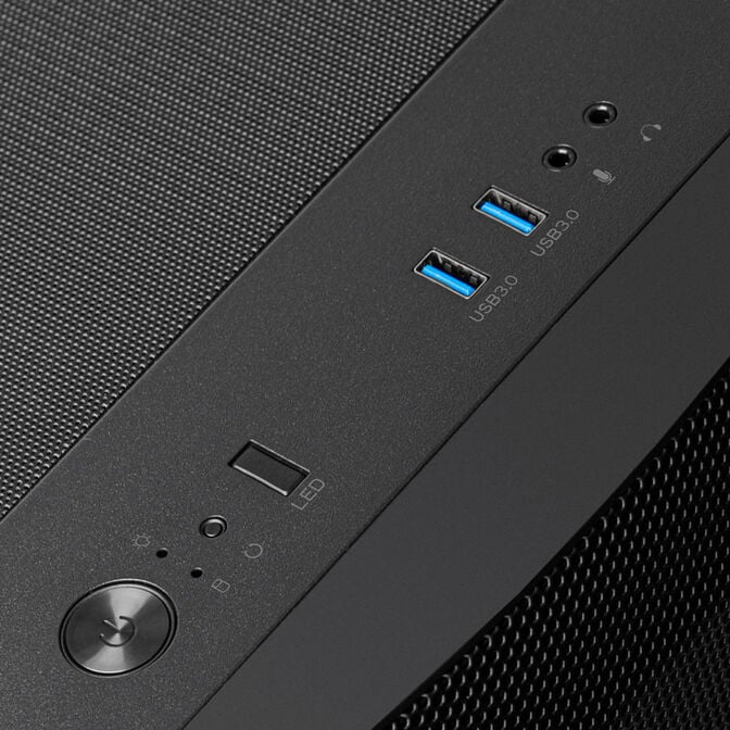 SilverStone Fara 511Z Midi-Tower, Tempered Glass - schwarz image number 5