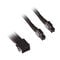 SilverStone 8-Pin-EPS auf 4+4-Pin-ATX/EPS - 300mm schwarz