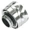 Barrow Dazzle Hardtube Fitting 14mm, G1/4-Zoll-Anschluss - silber