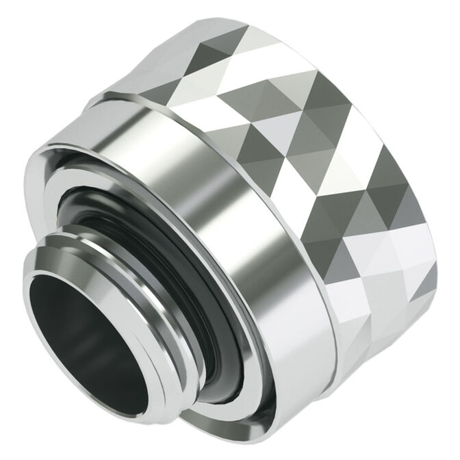 Barrow Dazzle Hardtube Fitting 14mm, G1/4-Zoll-Anschluss - silber image number 0