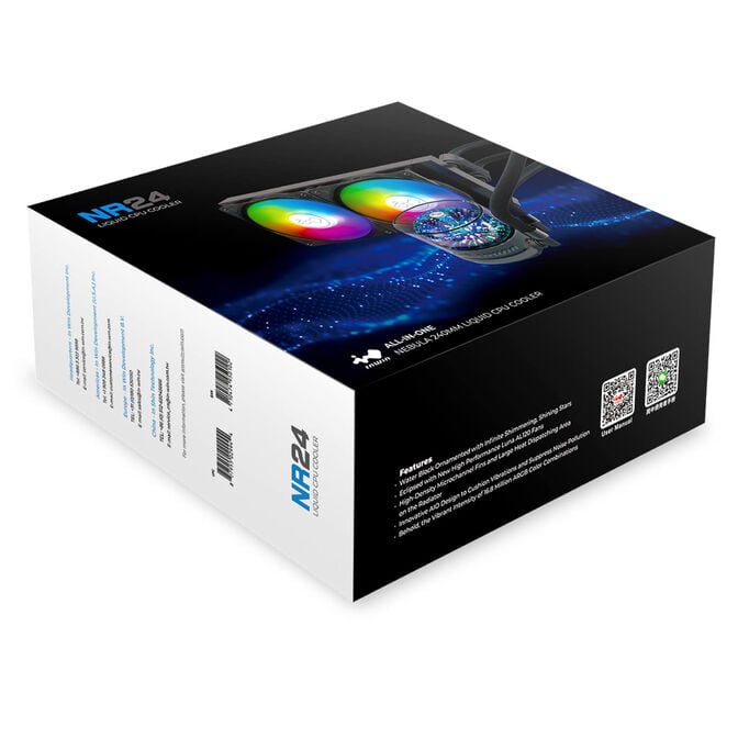 InWin NR24 ARGB AIO Cooler - 240mm, black image number 9