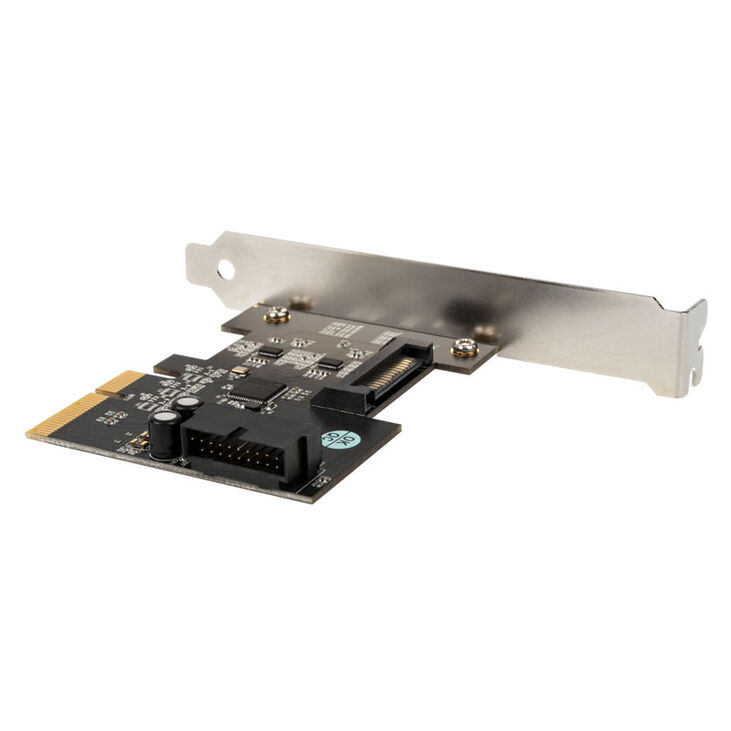 SilverStone SST-ECU04-E - PCI-E Erweiterungskarte, 1x intern USB 3.1 19-pin Anschluss, LP image number 1
