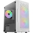 Aerocool Trinity Mini-Tower V2, Tempered Glass - wei&szlig; image number null