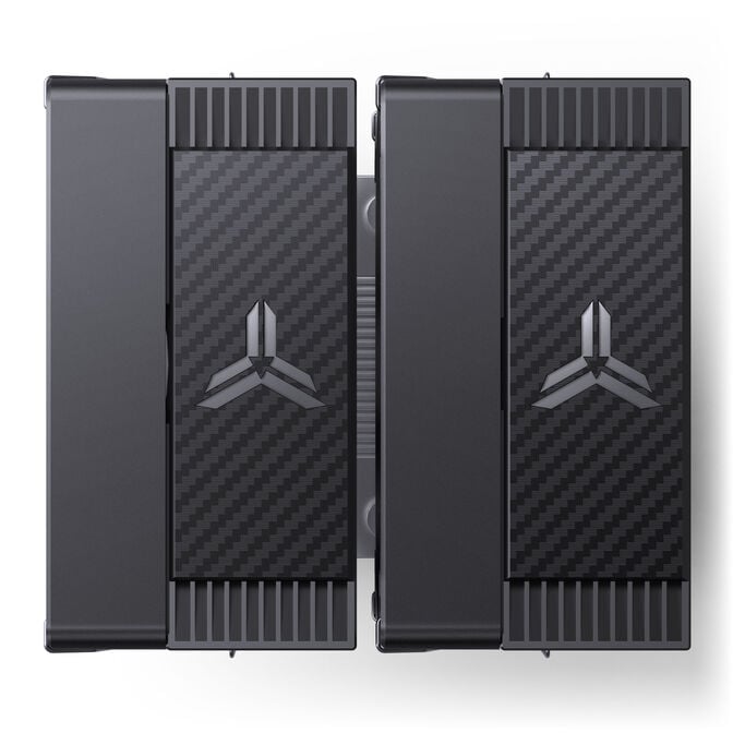 Jonsbo CR-3000E CPU-K&uuml;hler, Dual-Tower, 260W TDP - schwarz, 120mm image number 6