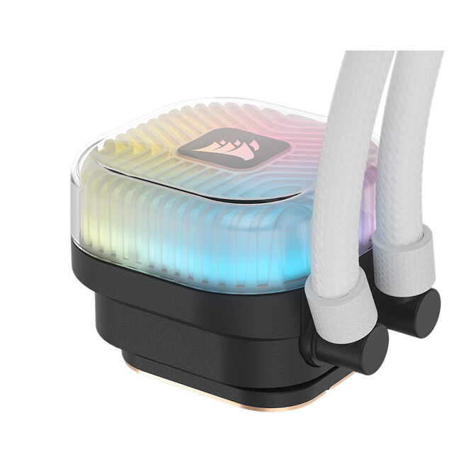 CORSAIR iCUE LINK TITAN 360 RX RGB CPU-Wasserk&uuml;hler, 360 mm, RGB, iCUE LINK - wei&szlig; image number 5