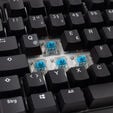 Ducky Tinker 75 Gaming-Tastatur, RGB - MX-Blue (ISO-DE) image number null