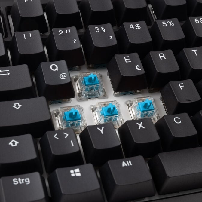 Ducky Tinker 75 Gaming-Tastatur, RGB - MX-Blue (ISO-DE) image number 4