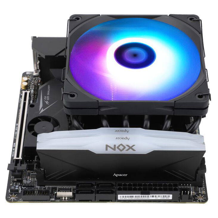 Thermalright AXP120-X67 Processor Heatsink/Radiator 12 cm Black image number 7