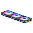Jonsbo FR-606BR PWM-L&uuml;fter, Reverse, RGB - 120mm, schwarz image number null