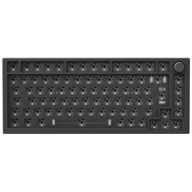 Glorious GMMK Pro White on Black Gaming Tastatur, GPBT-Keycaps, Gateron Clear Switches - inkl. Coiled Cable image number 1
