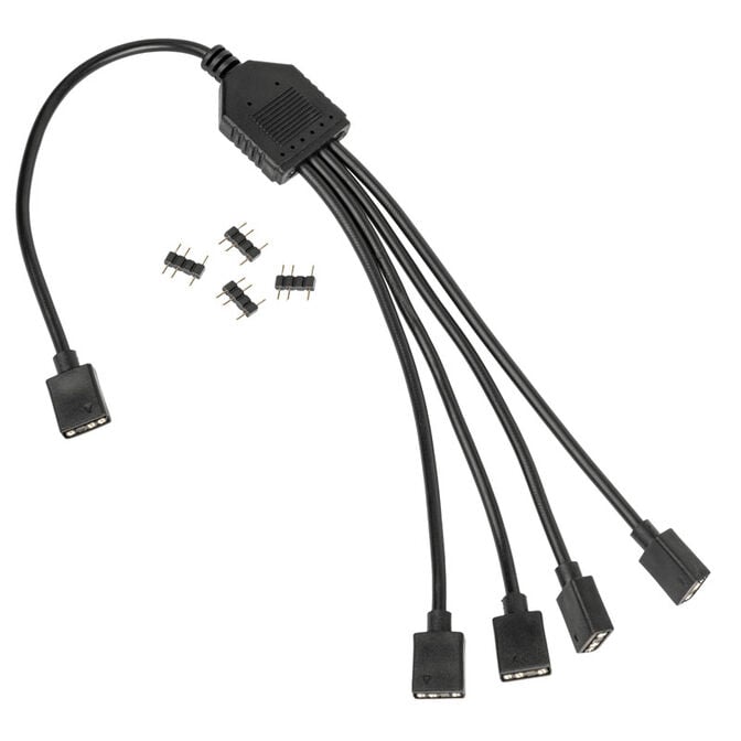Kolink ARGB 1-4 splitter cable - 30 cm image number 1