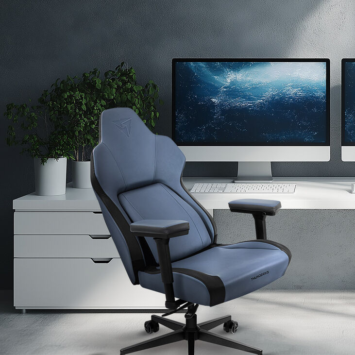 ThunderX3 CORE Smart Ergonomischer Gaming Stuhl - Modern Blau image number 9