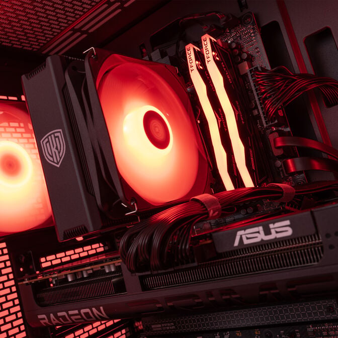 Gaming-PC Mach 5R, AMD Ryzen 5 7600X3D, AMD Radeon RX 9070 XT - Fertig-PC image number 5