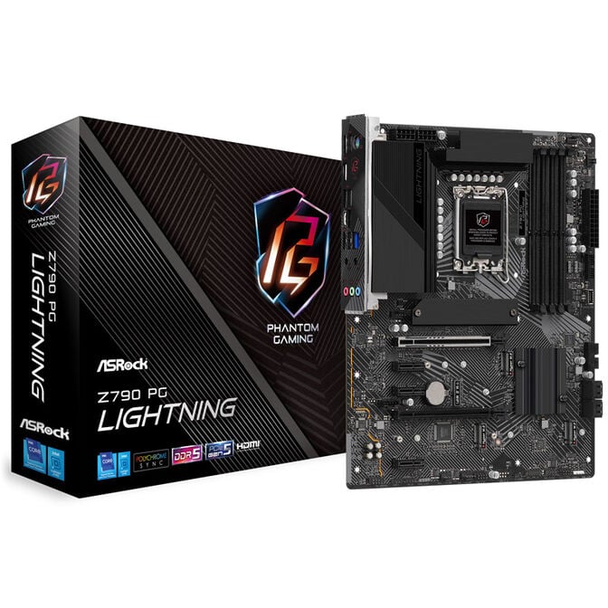 ASRock Z790 PG Lightning, Intel Z790 motherboard - Socket 1700, DDR5 image number 0
