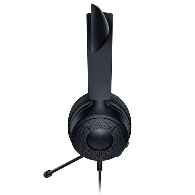 Razer Kraken Kitty V3 X Gaming Headset, wired, 7.1 surround sound - black image number 4