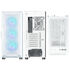 Zalman i3 Neo PC Case, Midi Tower, ATX, RGB, Tempered Glass - White image number null