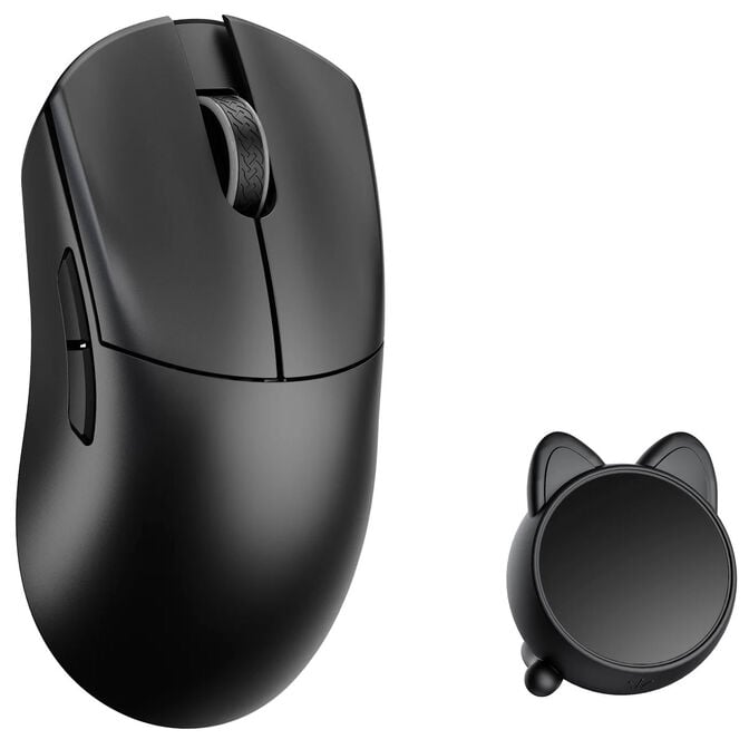 WLMOUSE HUAN Gaming Mouse, Omron Optical Switches - black image number 0