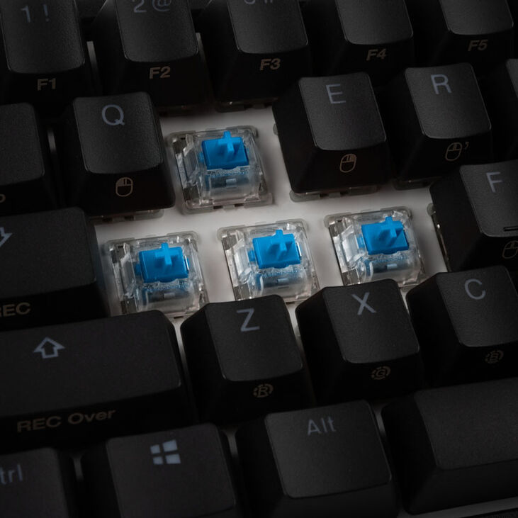 Ducky One 2 SF Gaming Tastatur, MX-Blue, RGB LED - schwarz (US) image number 6