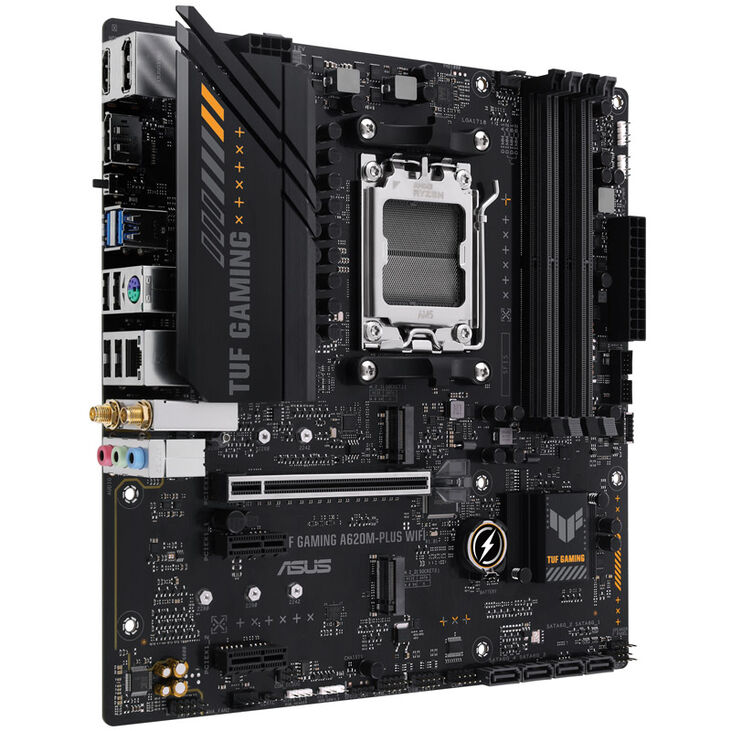 ASUS TUF Gaming A620M-Plus WiFi, AMD A620 Mainboard - Sockel AM5, DDR5 image number 6