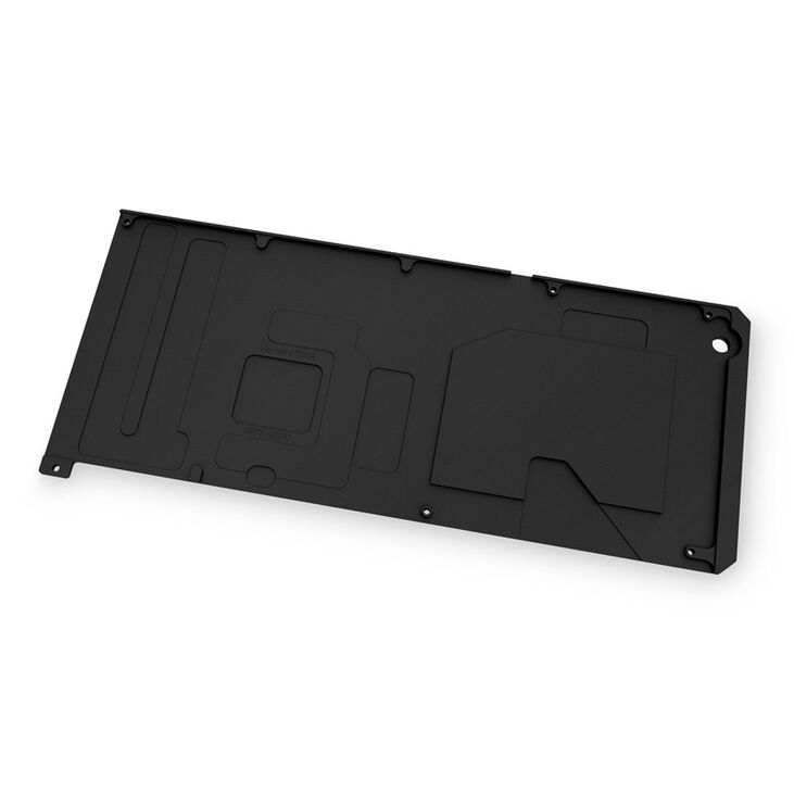 EK Water Blocks EK-Quantum Vector FTW3 RTX 3070 Backplate - schwarz image number 1