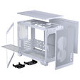 Phanteks XT M3 PC-Geh&auml;use, Mini-Geh&auml;use, mATX, RGB, Tempered Glass - inklusive 3x 120-mm-L&uuml;fter, wei&szlig; image number null