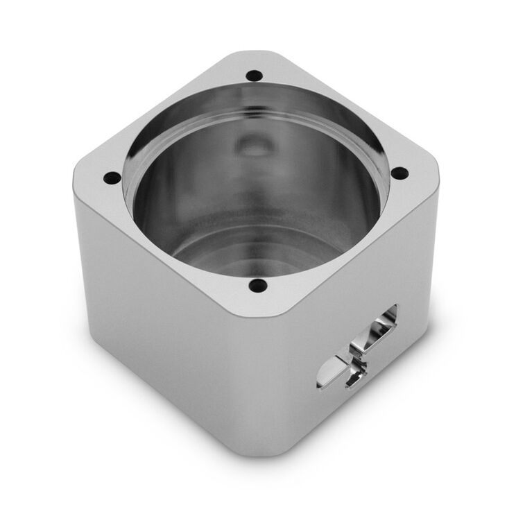 EK Water Blocks EK-Quantum Convection D5 Pump Cover - silver image number 1
