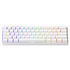 AKKO MonsGeek FUN60 Ultra Wireless Gaming-Tastatur, RGB, Glare Magnetic Switch – weiß, TMR, ANSI (US) image number null