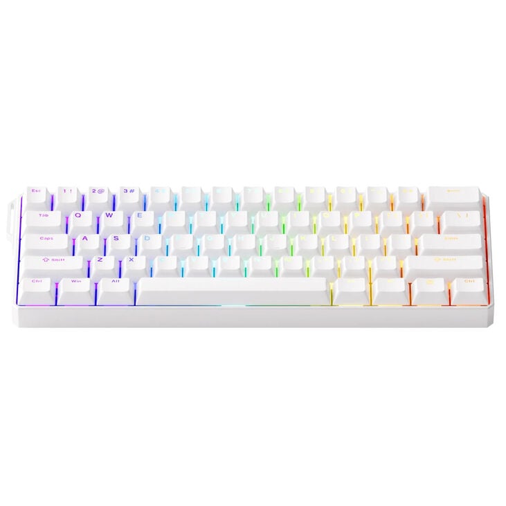 AKKO MonsGeek FUN60 Ultra Wireless Gaming-Tastatur, RGB, Glare Magnetic Switch – weiß, TMR, ANSI (US) image number 2