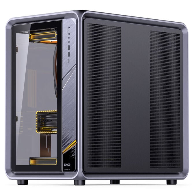 Jonsplus BO400 PC-Geh&auml;use, Midi-Tower, ATX, Tempered Glass &ndash; gunmetal grey image number 7