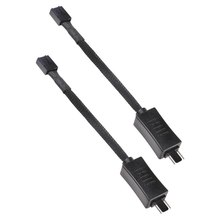 SilverStone Fan Hub 2x 10cm PWM - black image number 0