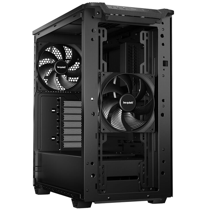 be quiet! Pure Base 501 PC Case, Mid Tower, ATX - Black image number 3