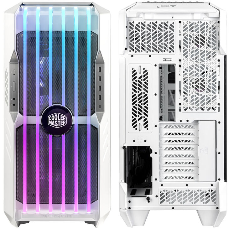 Cooler Master HAF 700 EVO Big-Tower, Tempered Glass - weiß image number 3