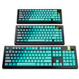 Glorious GPBT Gradient Keycaps, ANSI Layout (US), PBT, Dye-Sub - Rainforest image number null