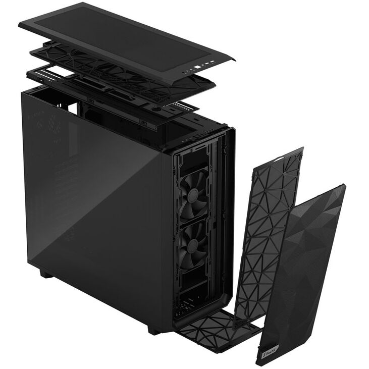 Fractal Design Meshify 2 XL Midi-Tower, Dark Tint, Tempered Glass, schwarz image number 1